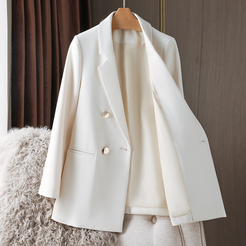 Весенне-осенний новый повседневный маленький пиджак для костюма, женский сетчатый костюм знаменитостей, уличный дикий корейский свободный костюм, женская блузка в британском стиле