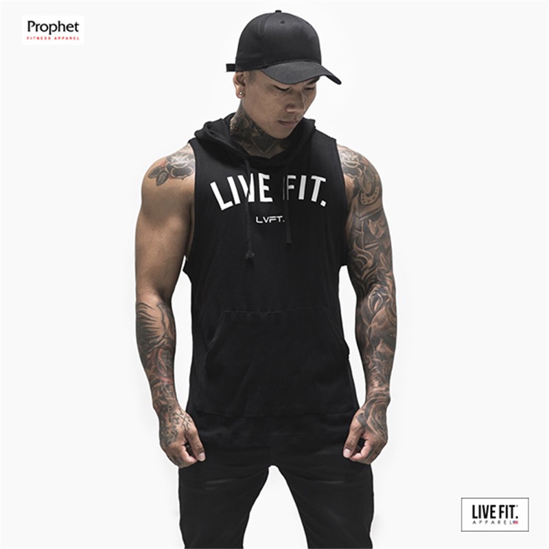 SỐNG SỐNG Châu Âu và Hoa Kỳ tập thể dục quần áo tập thể dục vest hoodie áo thun áo sơ mi nhẹ thoáng khí áo khoác nam lining chính hãng