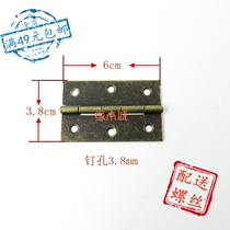 60 * 38mm bronze hinge 180 degree flat hinge 2 5 inch box hinge wooden door hinge sliding door hinge