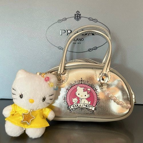 Hello kitty, весенняя сумка подмышку, летняя сумка на одно плечо