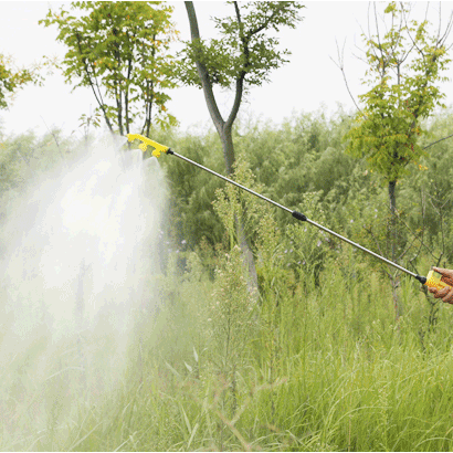 Agricultural electric manual spray double nozzle plastic single nozzle double nozzle dual nozzle three-square dispensing powder