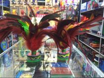 Great Condor color chicken feather key game with shuttlecock-resistant shuttlecock ball elasticity is good