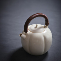 Fan Shan Tang handmade pottery pot Raw ore teapot Soda glaze teapot Electric pottery stove cooking teapot Tea stove Kettle Electric pottery pot