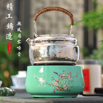 Song Yixuan electric pottery stove tea stove silent cooking tea stove mini electric pottery tea stove household tea cooker iron pot silver pot Special
