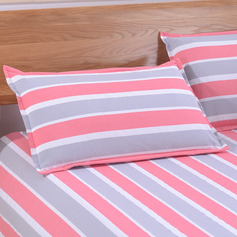 Thickened pure cotton old coarse cloth pillowcases a pair of single cotton large pillow core anti-oil head 2020 winter