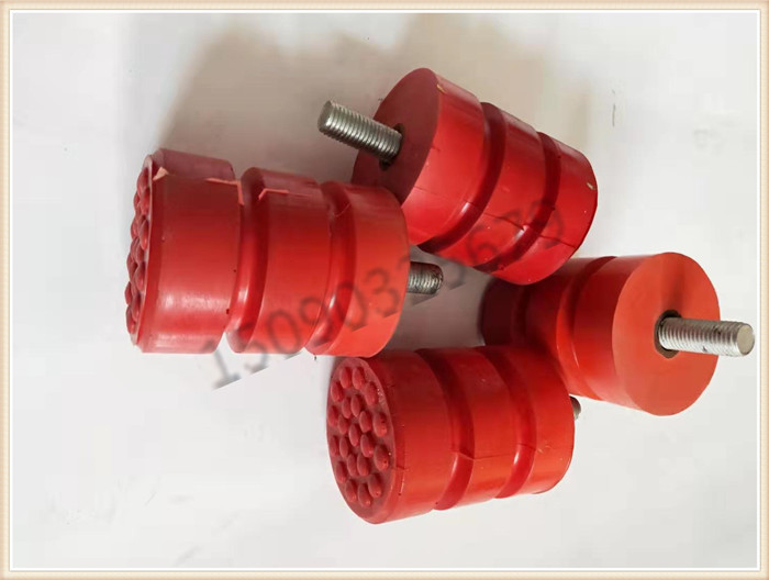 Crane end beam anti-derailment encounter polyurethane buffer JHQ-A2 elevator buffer pad flat car anti-collision block