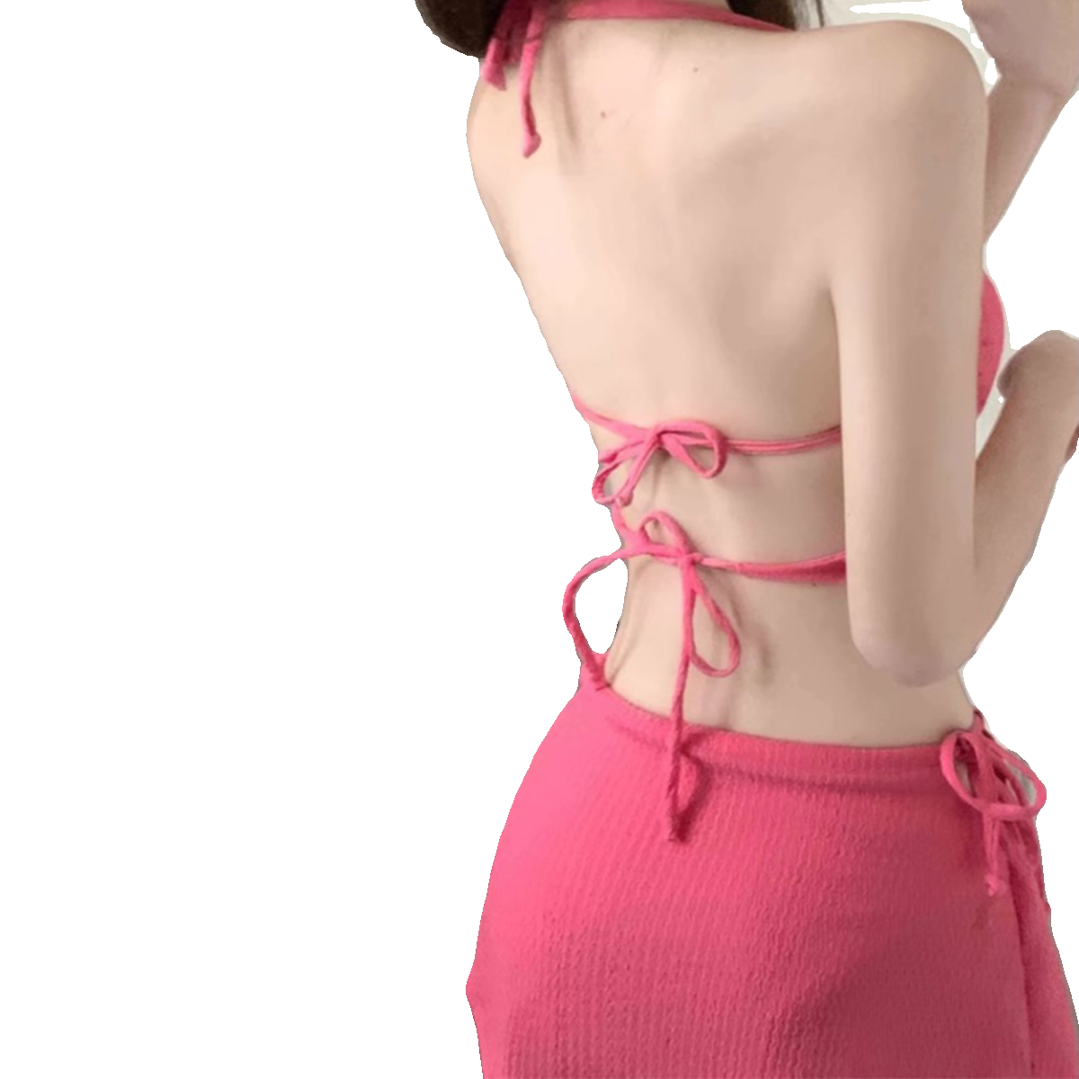 Купальник, sexy push-up бюстье, набор, набор из 3 предметов