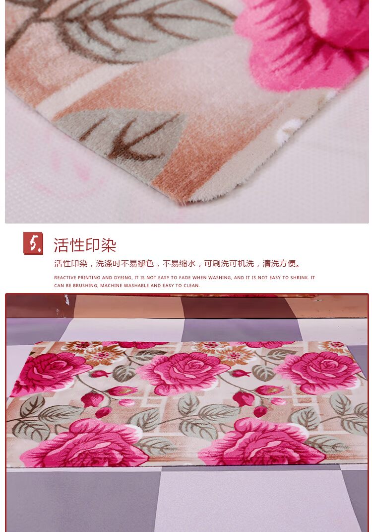 Phòng tắm gia đình cửa thảm thảm cửa phòng tắm dày phòng tắm hấp thụ nước chống trượt sàn thảm cửa nhỏ mat thảm nhung trải sàn