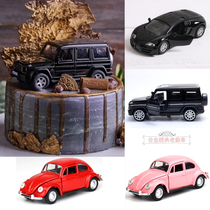 Car Cake Pendulum The Male God Birthday Cake Cross-country Sports Car Model Pendulum Pieces Baking Ins Cake Dessert Decorations