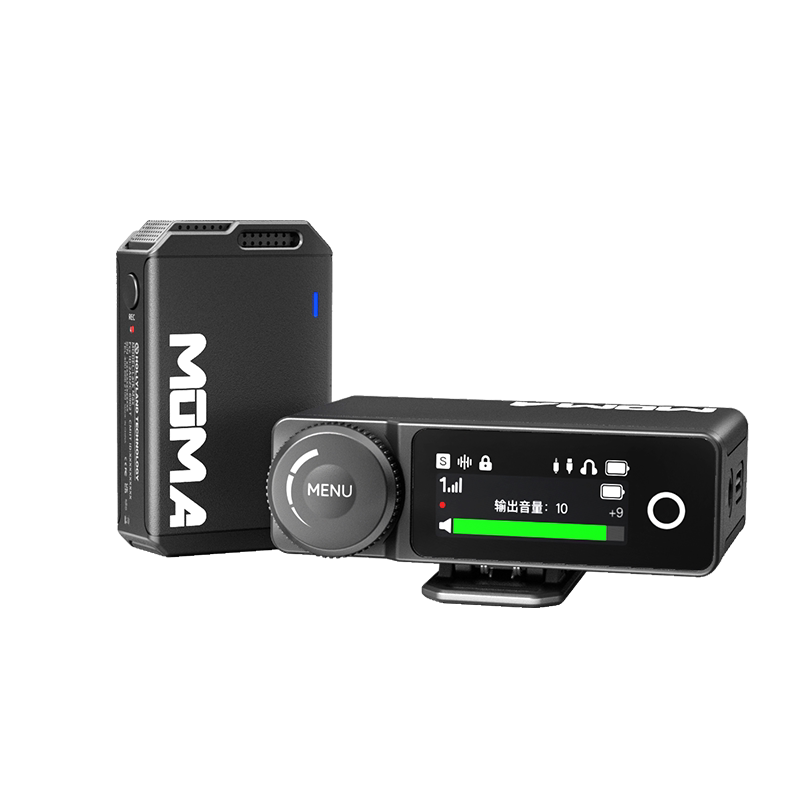 猛瑪LARK MAX 2無線領夾麥克風一拖二收音直播專業設備內建鋰電池雙麥克風