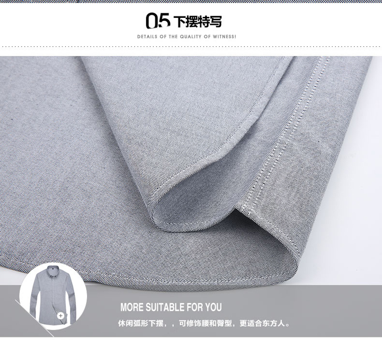 Áo sơ mi cotton nam tay dài trung niên cotton trung niên cha tải áo mùa xuân và mùa thu oxford quay áo sơ mi nam trắng