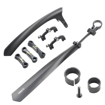 RBRL Road Car Fender Flat Handle Road Car Touring Car Quick Release 700C Road Mud Mud Remover Weather Guard