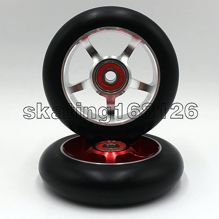 Hot Selling Professional Ultimate Skateboard Wheels 100x24mm High Bomb Wear PU Skateboard Car Accessories