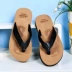 9.9 mùa hè của nam giới flip-flops dép của nam giới chịu mài mòn non-slip trọng lượng nhẹ nền tảng giày mùa hè pinch cá tính