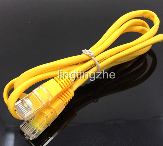 Factory direct sales of high-quality cat network cable machine note finished network jumper Computer network cable Super five network cable