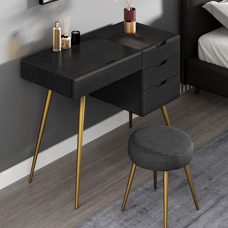 Light luxury makeup cabinet bedroom storage cabinet integrated Nordic net red ins style small apartment modern simple makeup table