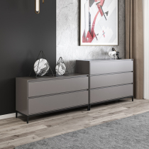 Nordic Living Room Two-Bucket Three-Bucket Four-Bucket Cabinet TV Cabinet Edge Cabinet Minima Modern Lockers Bedroom Containing Combo Cabinet