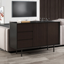 Nordic Dining Side Cabinet Restaurant Cabinet Minimalist Modern Door Hall Cabinet Living-room Storage CLOSED CABINET CONTAINING SIDE CABINET LOCKERS