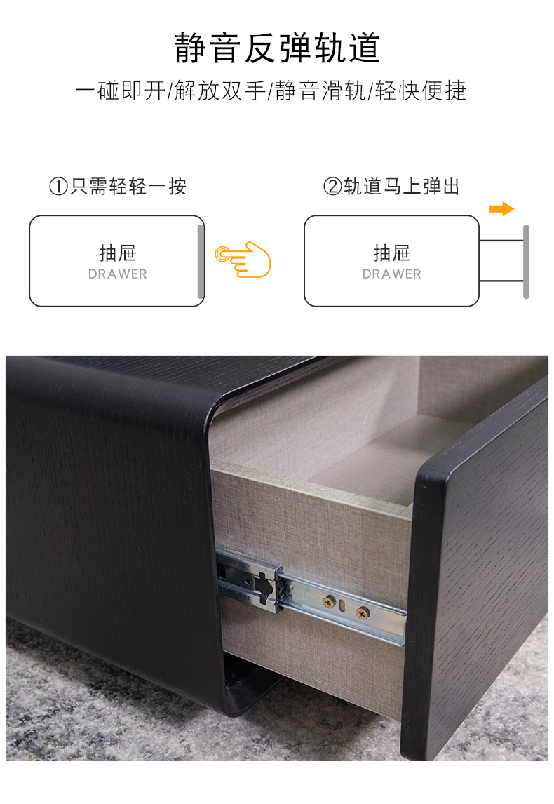 Bắc Âu kết hợp bàn cà phê tủ TV hiện đại thiết kế thời trang tối giản đồ nội thất phòng khách căn hộ nhỏ ý tưởng nhà - Bàn trà bàn trà mặt kính
