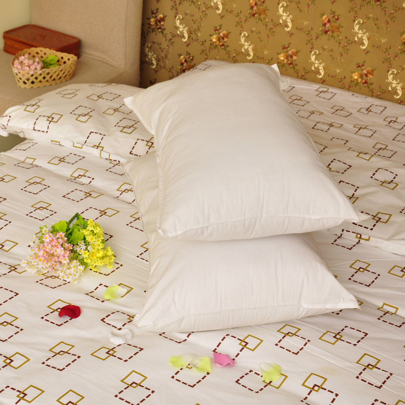 Hotel supplies white high elastic cotton pillow core health care neck guard single pillow pillow core cotton 16kg