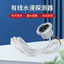 12v Wired flooding alarm full water overflow water leakage detection detector 24v base station water level probe sensor
