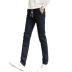 Mùa xuân và mùa thu quần cotton nam giản dị mùa xuân và mùa thu nam thun mỏng giảm béo quần yếm thẳng quần sanding mùa thu thủy triều quần áo thời trang Quần làm việc