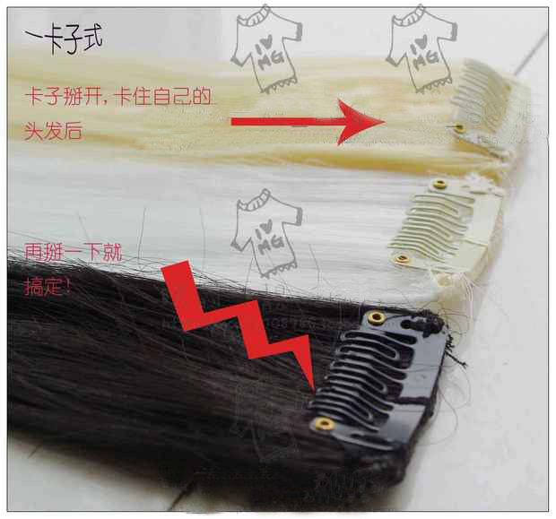 Extension cheveux - Ref 222201 Image 8