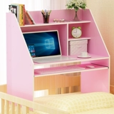 Поставить кровать на кровать общежития студента колледжа, ленивый стол на столе на компьютерном столе, кровать ноутбука на кровати, компьютерный стол