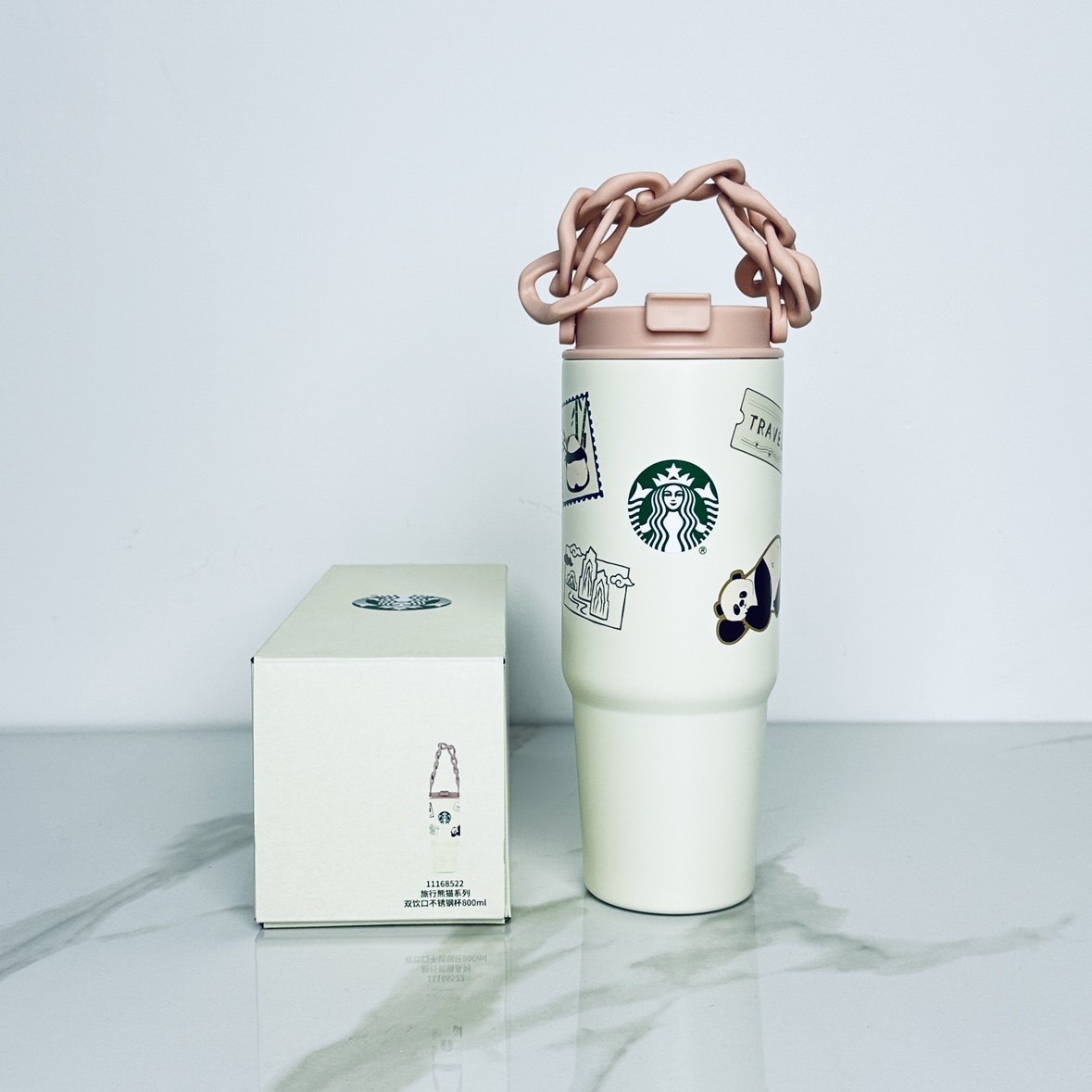 Starbucks, вместительный и большой стакан со стаканом из нержавеющей стали, крышка для стакана, аксессуары  