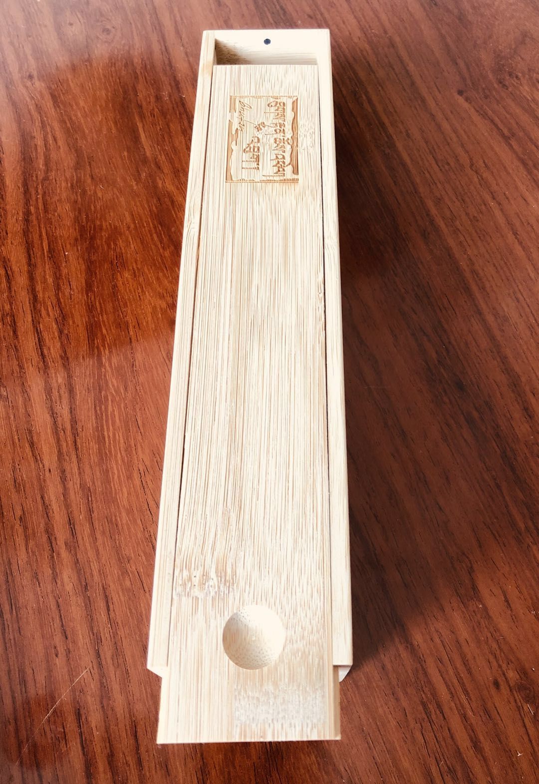 Bhutanese Children's Shop Bamboo Storage Box Gift Box (without incense) Tied up 23.5* 5 *5cm