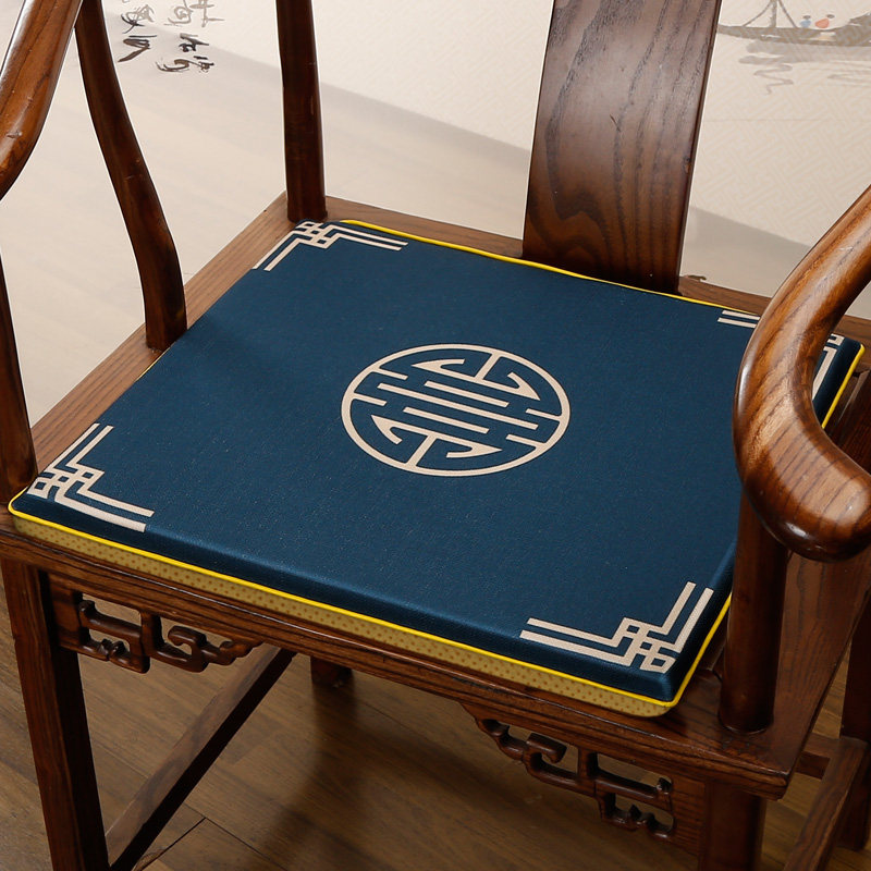 Chinese Red Wood Sofa Hair Chair Subcushion Solid Wood Non-slip CHAIR HOME TEA TABLE DINING CHAIR TEA CHAIR CUSHION RING CHAIR SEAT CUSHION