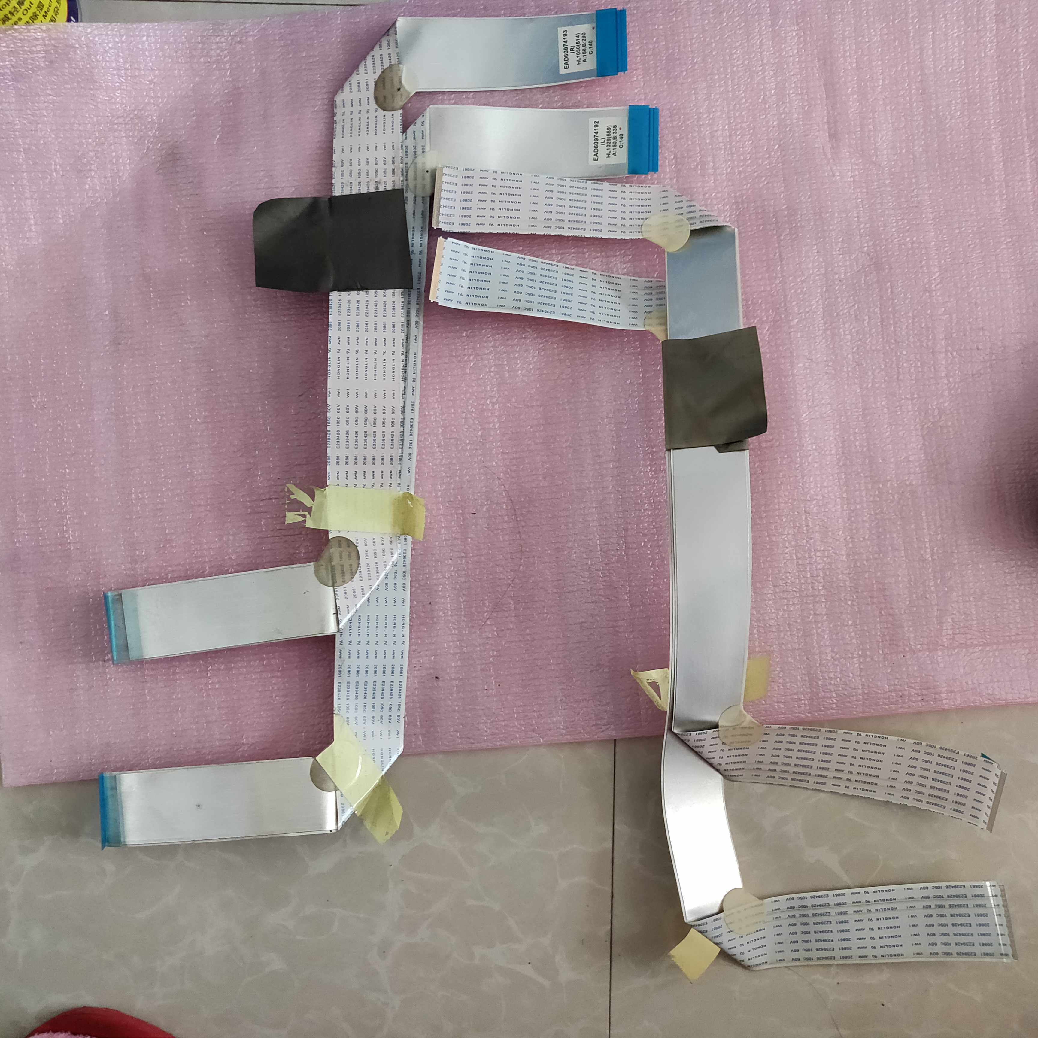 The original LG 37LD450-CA wiring EAD60974192 EAD60974193 screen LC370WUG wiring