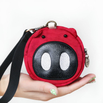 Cartoon Mini Zero Wallet Woman Style Korea Cute Coin Bag Key Bag Tricolour Patch Pig Pig Zero Money Small Bag Bag