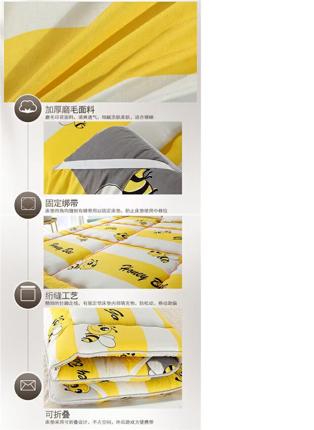 [nhà máy trực tiếp] nệm dày học sinh đơn nệm 0,9m giường 1.9 xúc xắc đa kích cỡ nệm hơi
