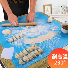Разминание мат 【揉面垫】防滑食品级硅胶垫不沾饺子案板擀面垫子和面板烘焙工具