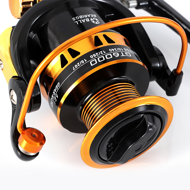 Luia Fishing Wheels Metal Core Winder 3000 Fish Wire 5000 5000 7000 8000 8000 Type Anti-Release Workshop Imitation Wheels