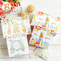 Baking Packaging Mori Bunny Series Peter Rabbit 4 6-grain 50g mooncake box Western Point Box Dim Score Box
