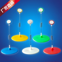 POP billboard vertical disc clip can be pasted shake card color jump card communication store material