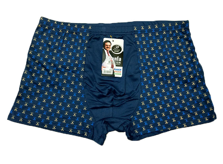 3 miếng đồ lót nam trung niên cơ thể đặc biệt sợi tre xl cộng với chất béo người đàn ông béo 佬 bông quần short đầu
