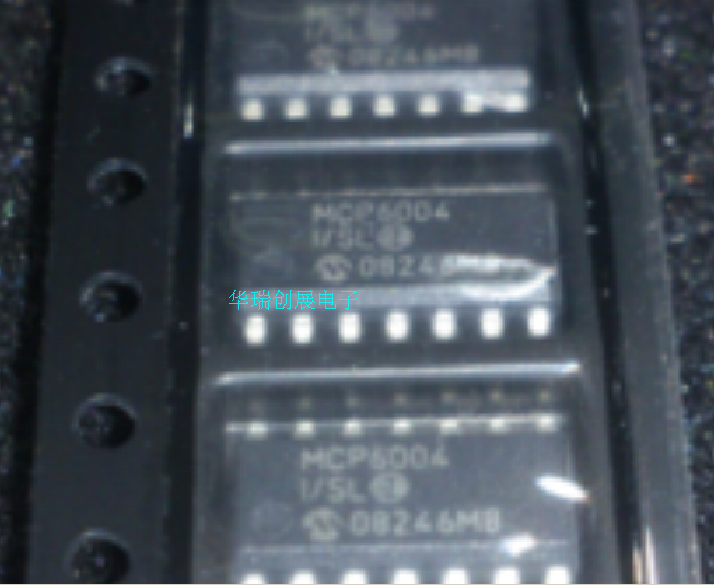 MCP6004-I ST TSSOP= 1 2 MCP6004-I SL sop= 0 95 only made original