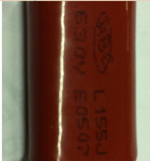CBB FILM CAPACITOR 630V 1 5UF L155J HBC brand PITCH 25-27MM