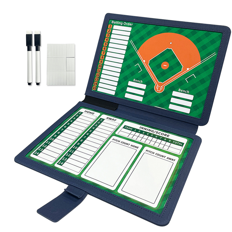 High-End Folding Baseball Tactical Board with Double-Sided Magnetic Attachment, Writable and Erasable, for Coaches to Use for Teaching and Guidance in Games High-End Folding Baseball Tactical Board with Double-Sided Magnetic Attachment, Writable and Erasable, for Coaches to Use for Teaching and Guidance in Games