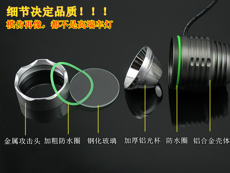 Lumière vélo - phare - Ref 2399860 Image 9