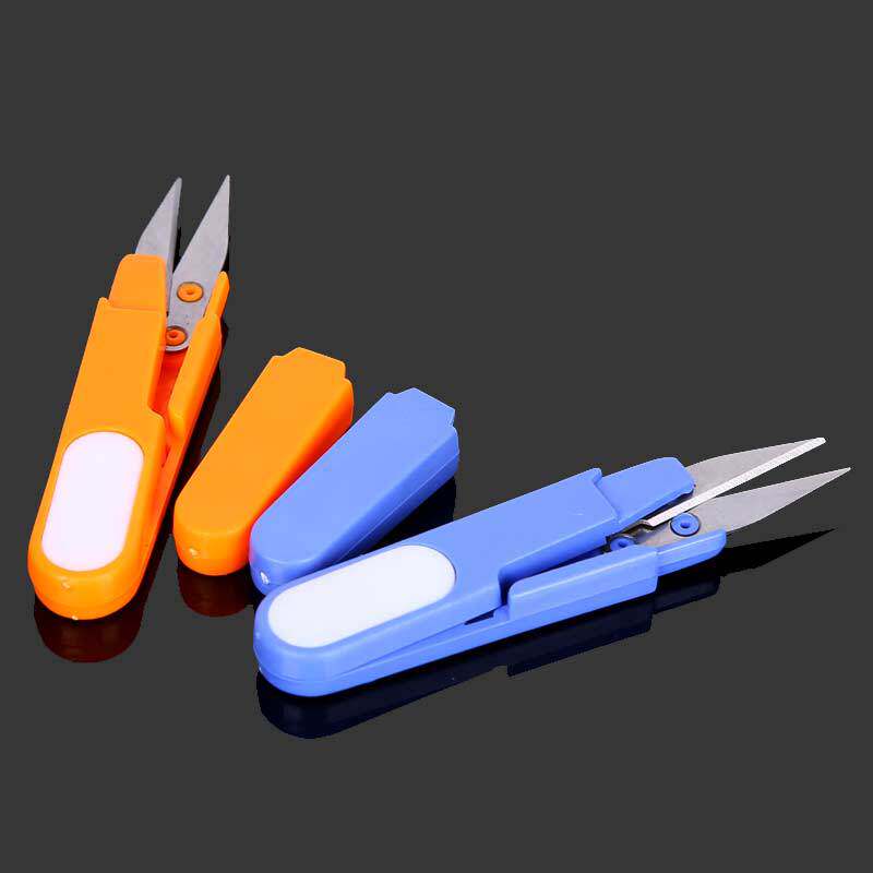 Stainless steel fishing small scissors fish line lead leather special scissor gear stainless steel hand cut fishing small accessories