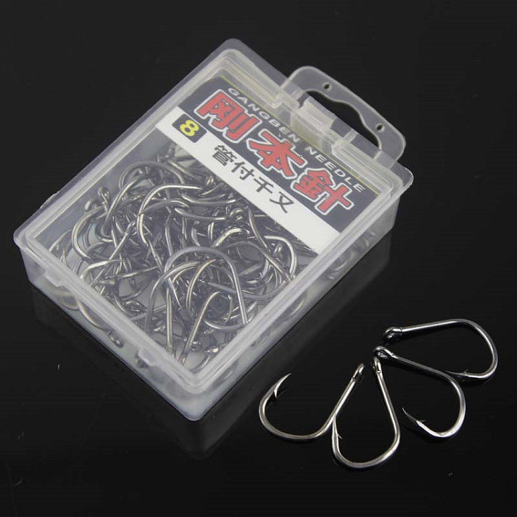 Tube pay one thousand and fish hook Japanese imports with barbs lap one thousand and crochet case for crochet fishing gear Bulk Fish Hook