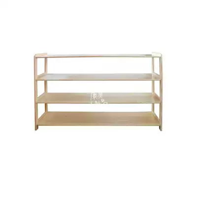 Kindergarten Wood Monteshist frame toy cabinet display corner custom teaching aids assembly combination children's storage cabinet