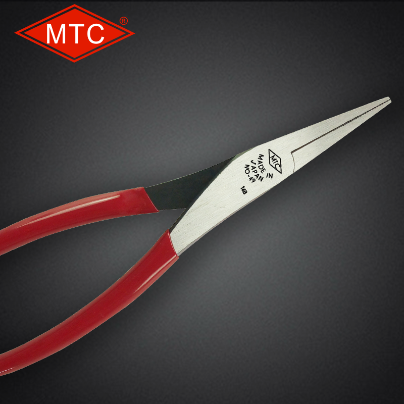 Japan MTC MTC-49P Toothed Flat Mouth Pliers Flat Mouth Pincer Duckbill Pliers 200mm-Taobao