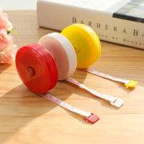 Cute mini tape measure small size portable measuring three feet portable small tape measure soft ruler 1 5 meters ruler