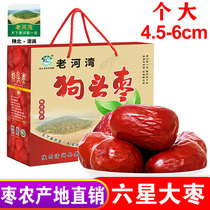 2021 New Shaanxi Specialty Qingjian Liuxing Goutou Jujube 500g per box 4 bags gift box jujube