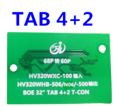 HV320WXC-100 68P turns 60P on the top of the